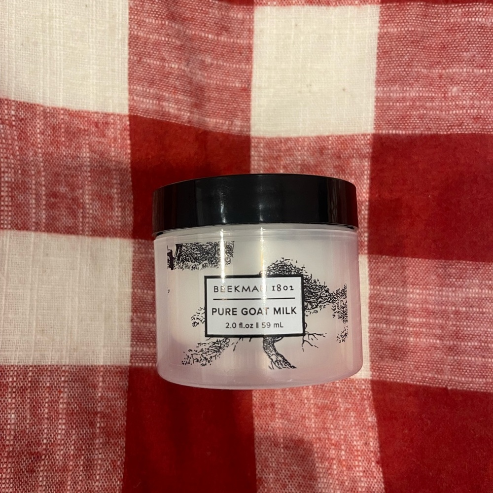 Beekman 1802 Fragrance Free Unscented Goat Milk Body Cream 2 oz NEW